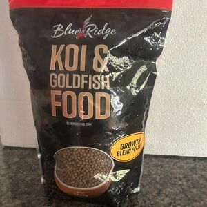 Blue Ridge Koi & Goldfish Food - Black with Red Accent 2lb bag